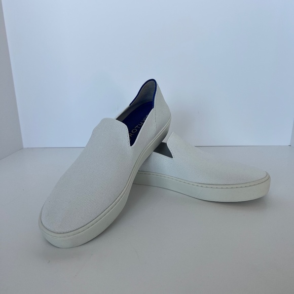 Rothy's The Original Slip On Sneaker size 11 in Bright White - Picture 8 of 13